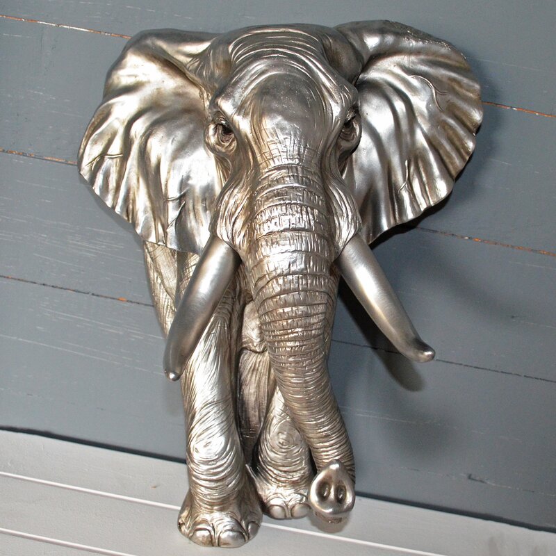 World Menagerie Elephant Wall Décor & Reviews | Wayfair.co.uk